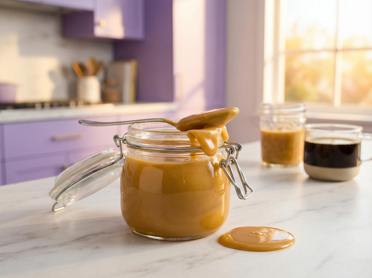 Если чуть перестараться, то будет карамельная сгущенка. Фото: gemini