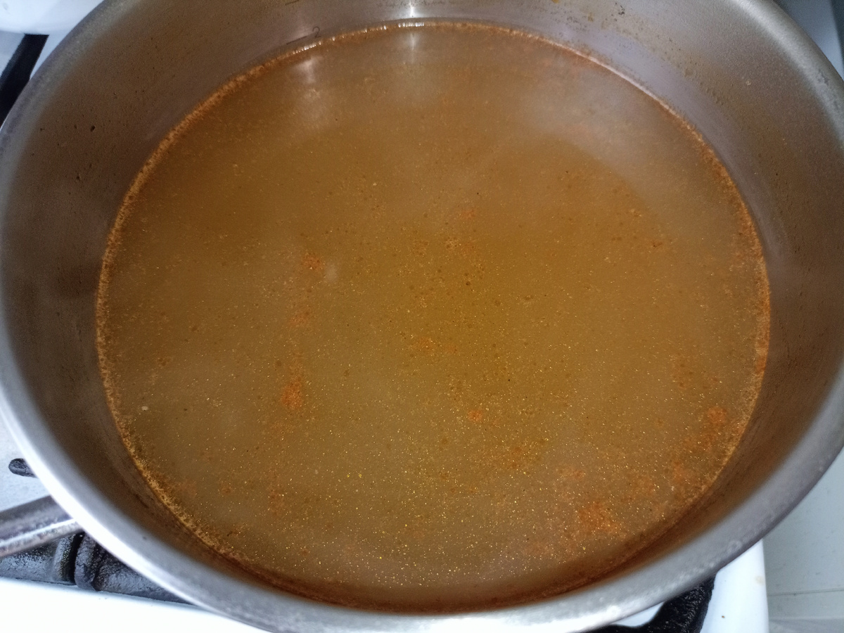 Из личного архива - готовый бульон 