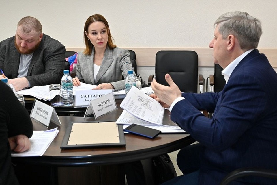    В ДНР обсудили проекты территориального планирования на 2026 год под руководством Андрея Черткова. Фото: ЕИПП РФ