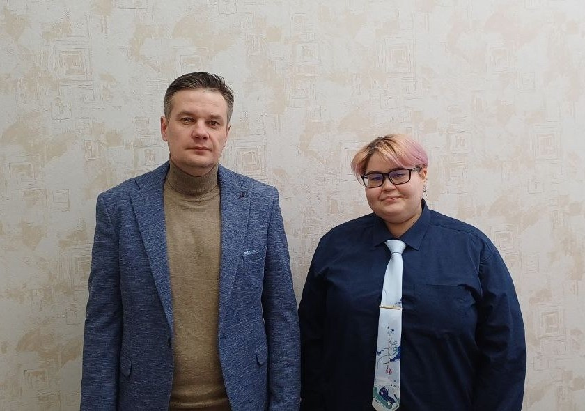 Участники проекта Евгений Михайлов и Елена Семенова. Источник: Владимир Понамарев