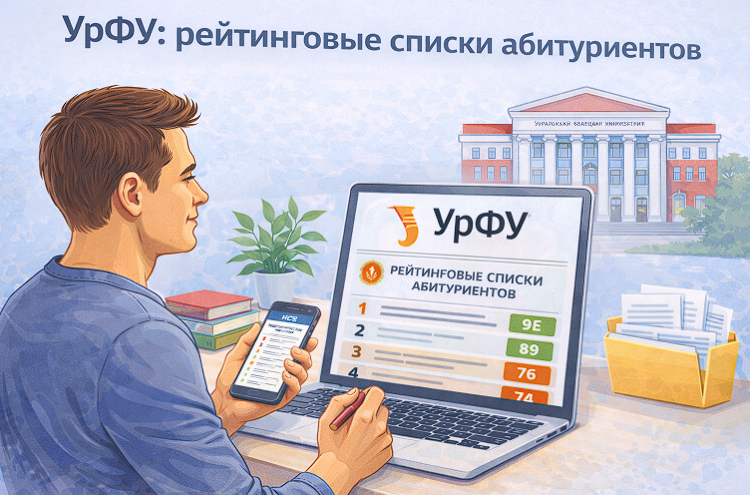 УрФУ: рейтинговые списки в 2026