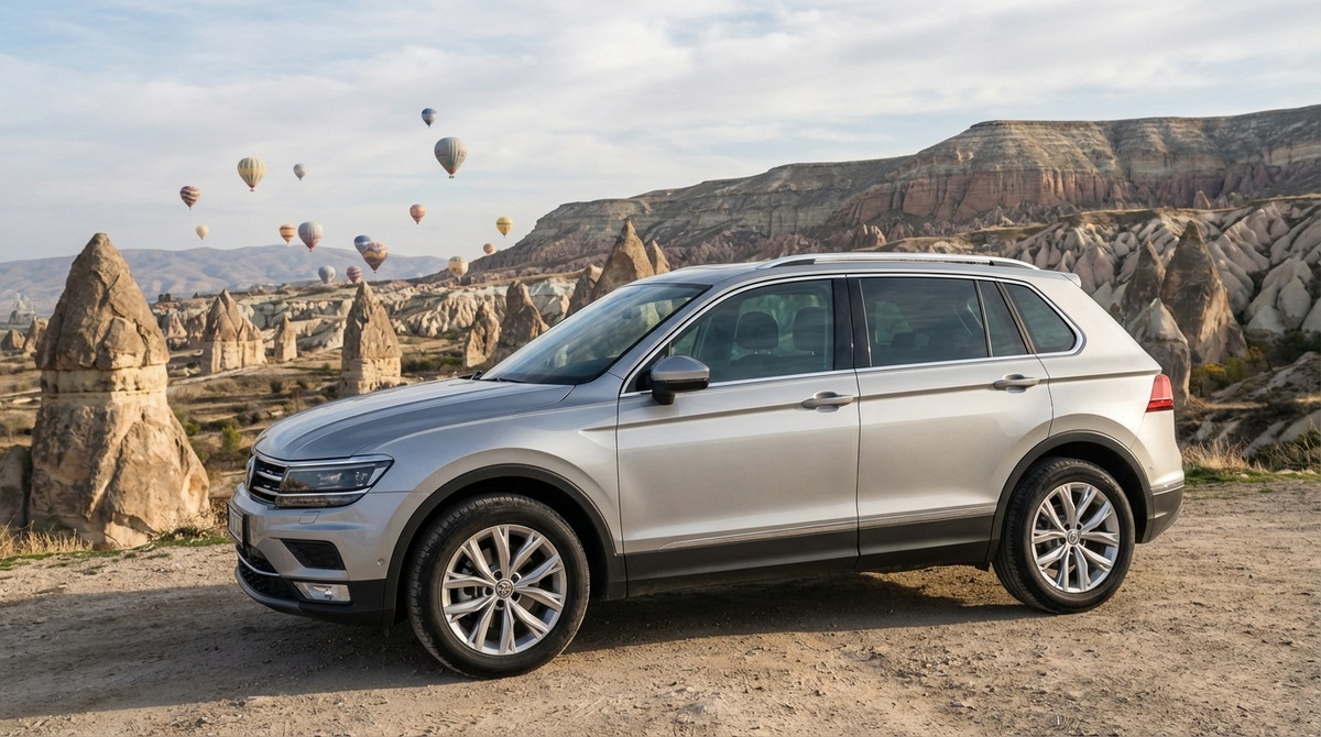 Арендованный автомобиль в Каппадокии