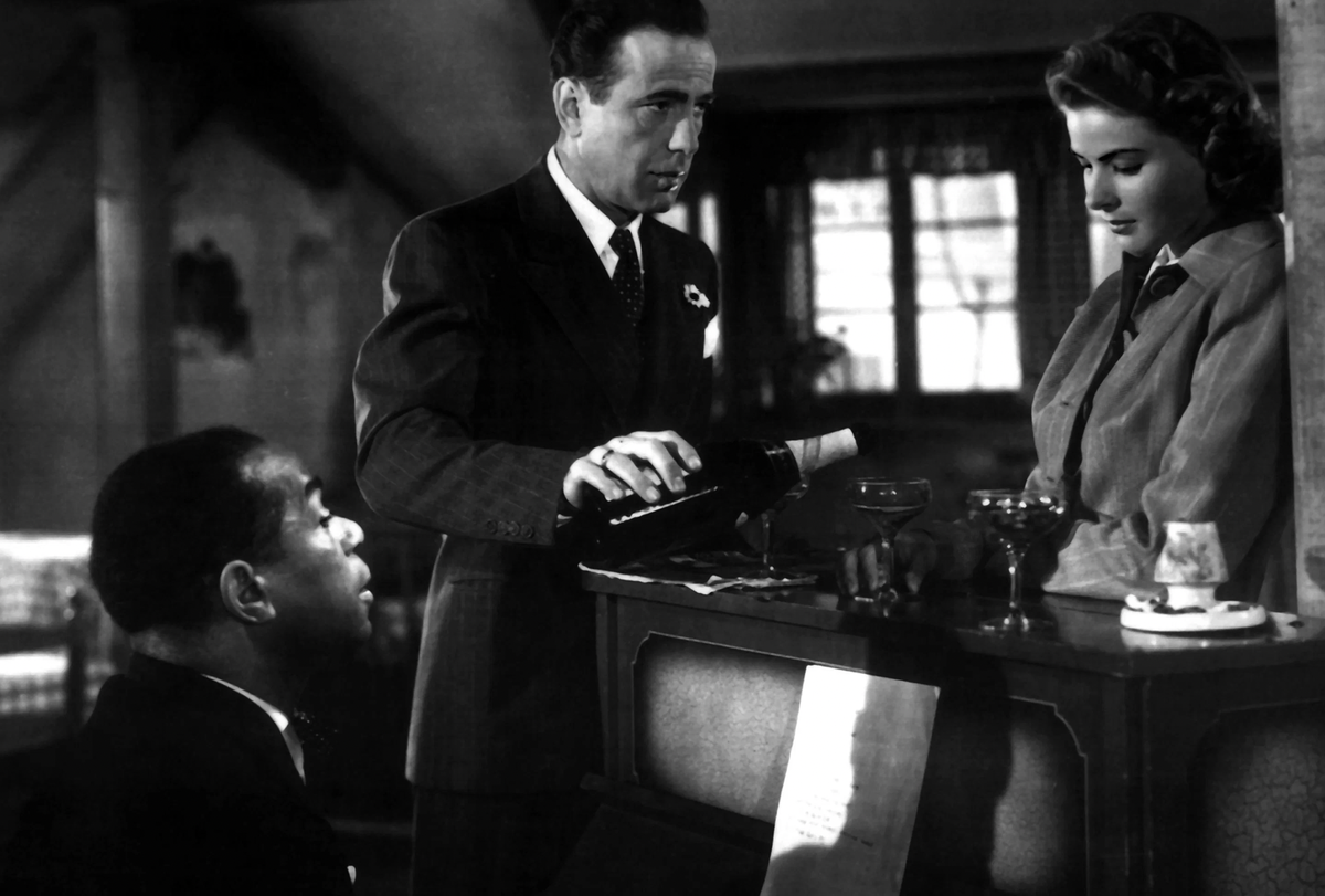 Кадр из фильма «Касабланка»