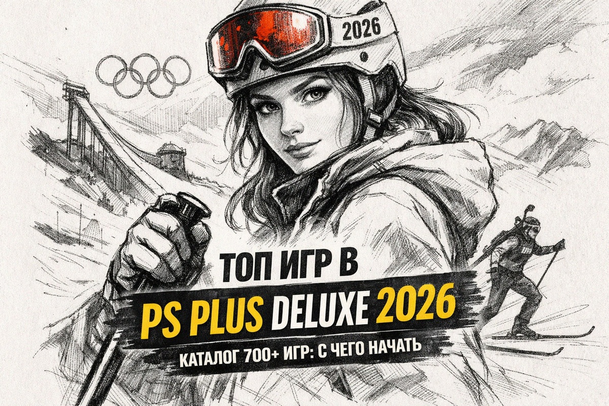 ТОП игр в PS Plus Deluxe 2026 — каталог 700+ игр: с чего начать (обложка)