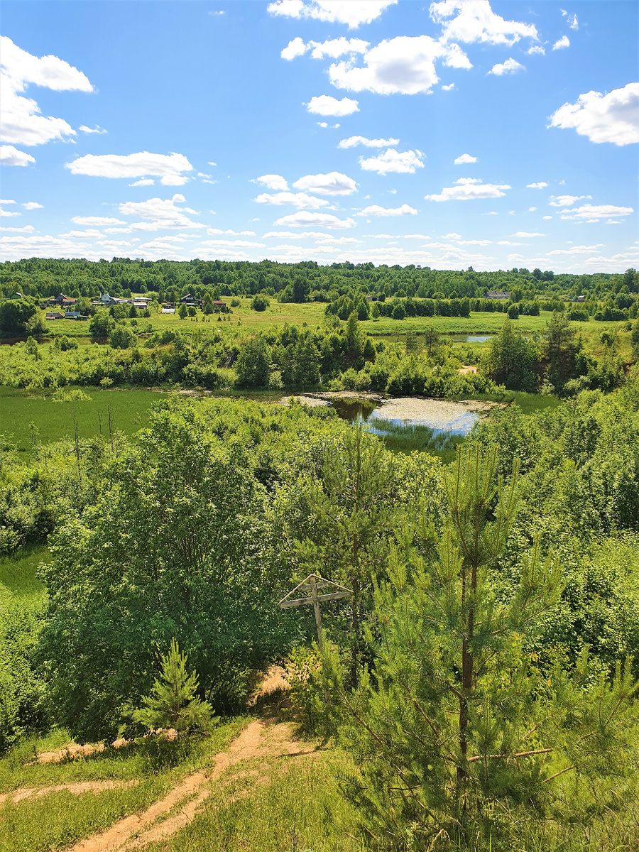 У реки Тверцы под Торжком
