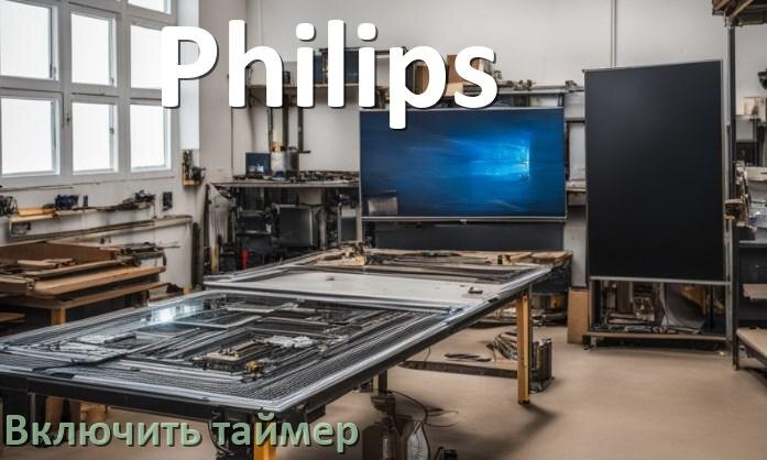 
Как на телевизоре Philips поставить таймер
