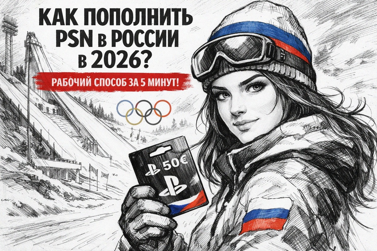 Как пополнить PSN в России в 2026 — рабочий способ за 5 минут (обложка)