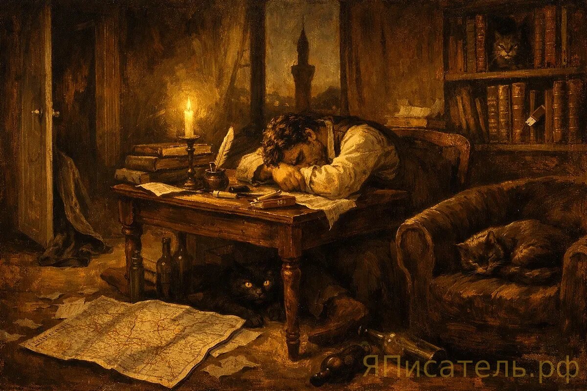 Мишель Уэльбек в 70