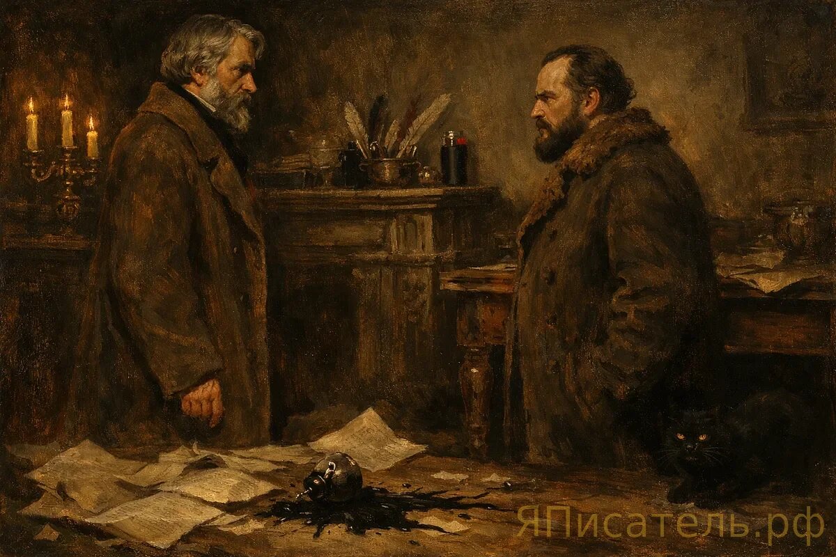 Тургенев вышел на писательский ринг — и чуть не убил Толстого
