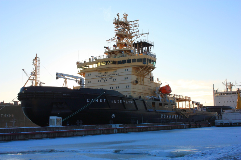 (Фото ледокола Антона Дудника)