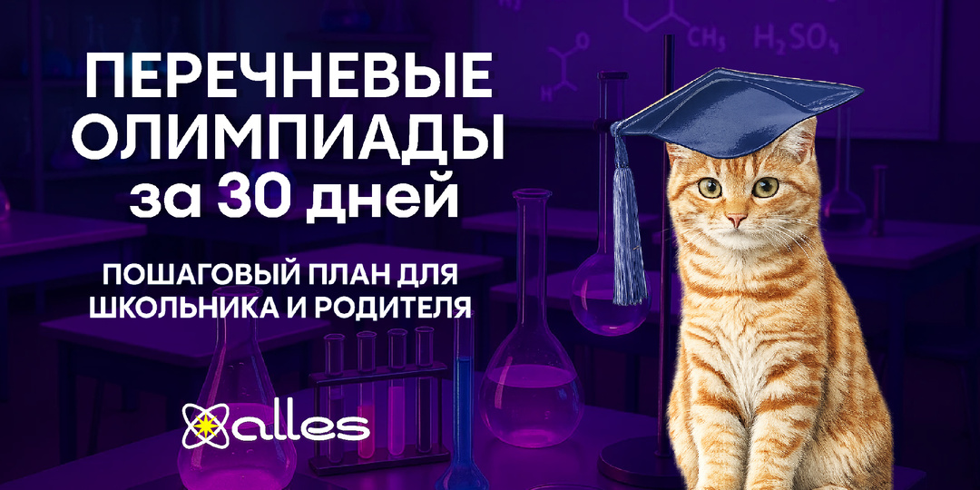 Перечневые олимпиады за 30 дней: пошаговый план для школьника и родителя 📅🔥