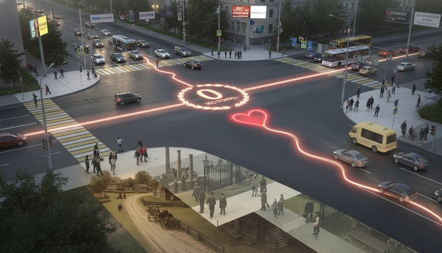 Где бьётся историческое сердце ...