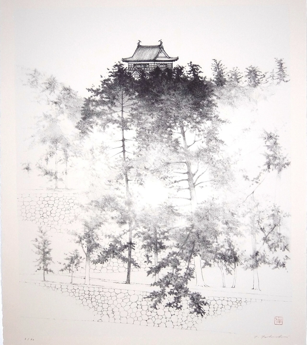 Замок Мацуэ — лето 1986 года. Тосио Табучи (田渕 俊夫, род. 1941)