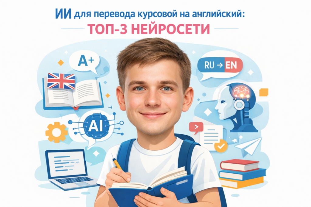    Выбор лучшей нейросети для перевода курсовой работы на английский admin