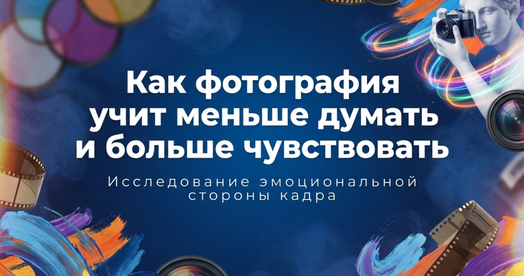 Как фотография учит меньше думать и больше чувствовать