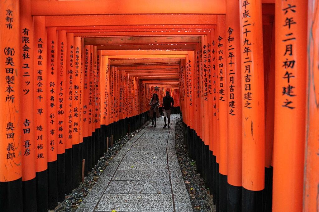 Следы на карте: Киото, Япония