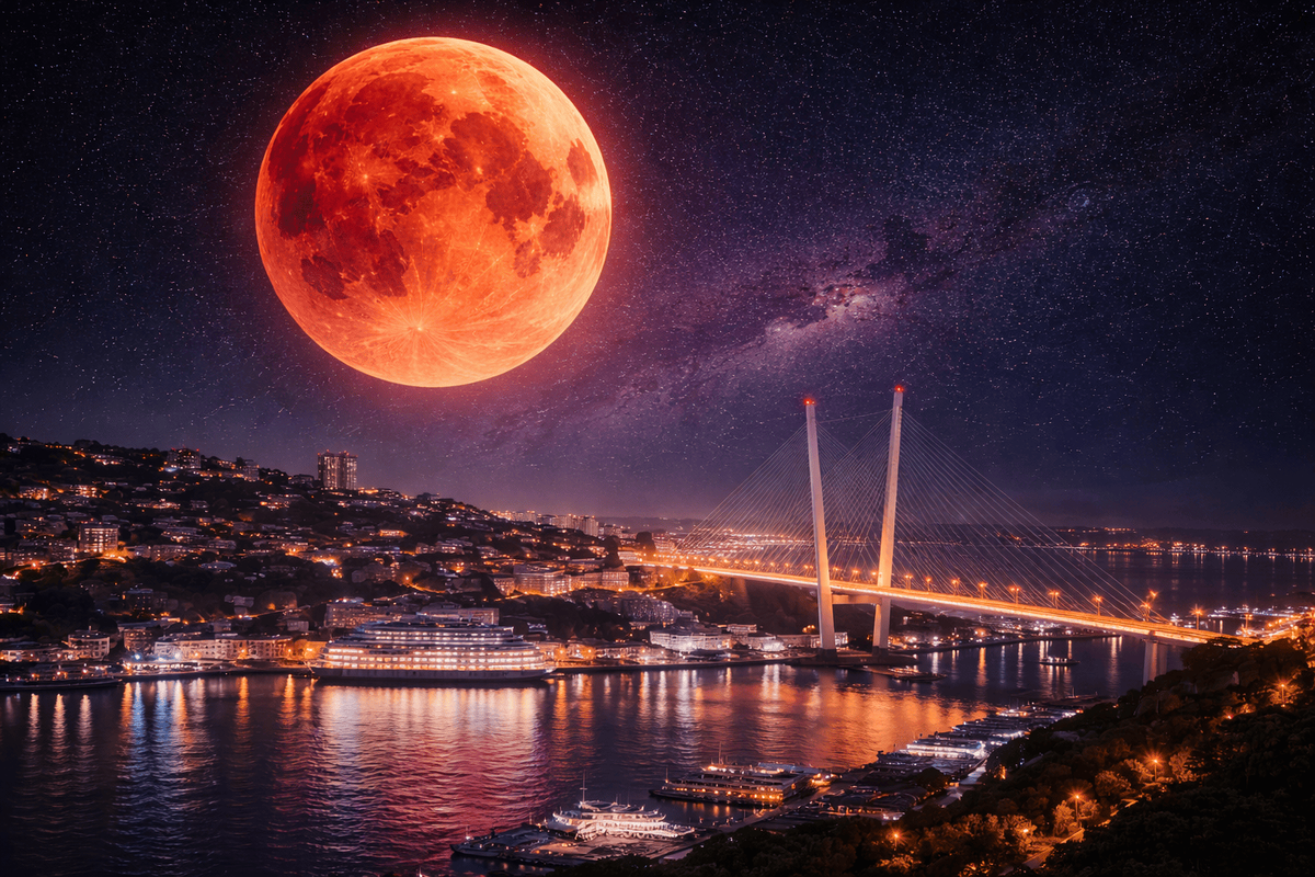    Кровавая Луна 3 марта: почему это затмение нельзя пропустить и где его увидят.