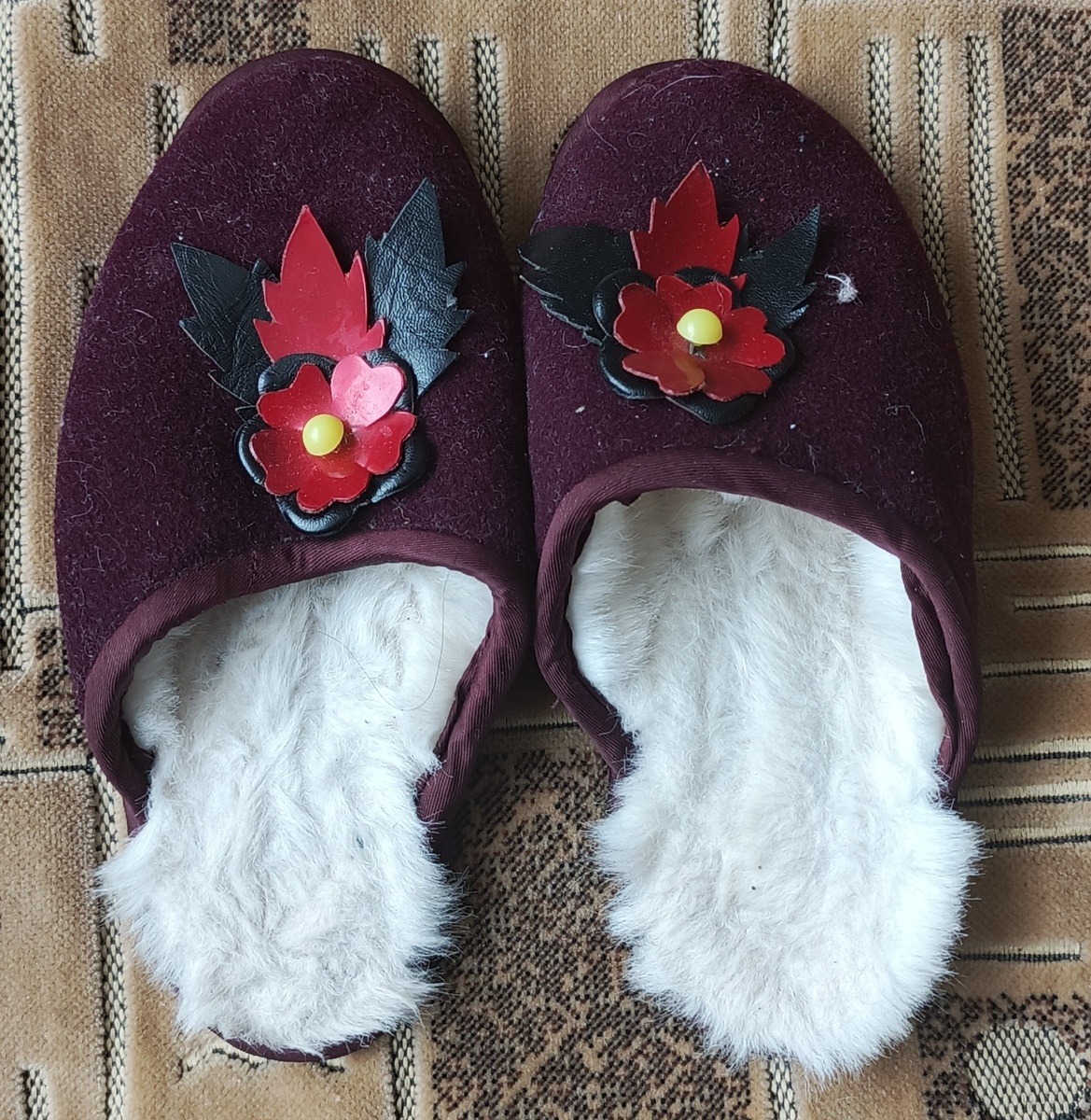 Тапочки, фото автора статьи