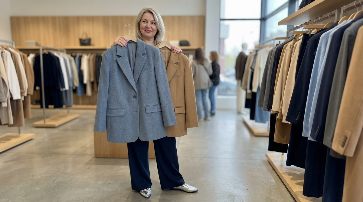 Два похожих жакета - разный результат