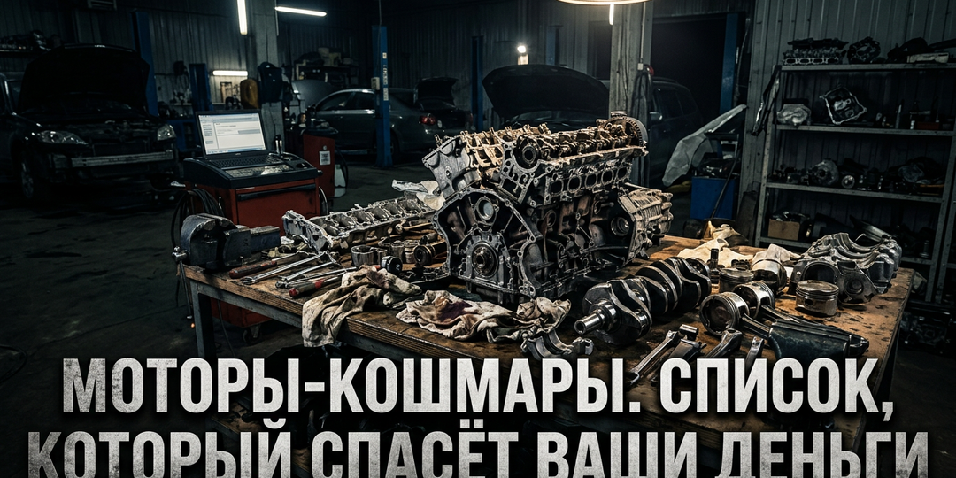 Самые проблемные моторы последних 10 лет: список, который стоит сохранить
