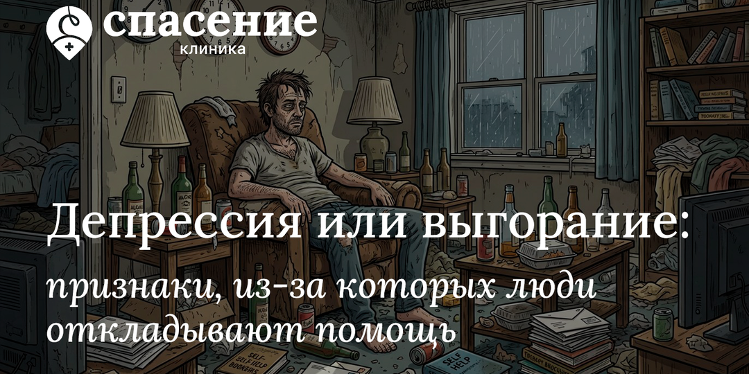Депрессия или выгорание: признаки, из-за которых люди откладывают помощь