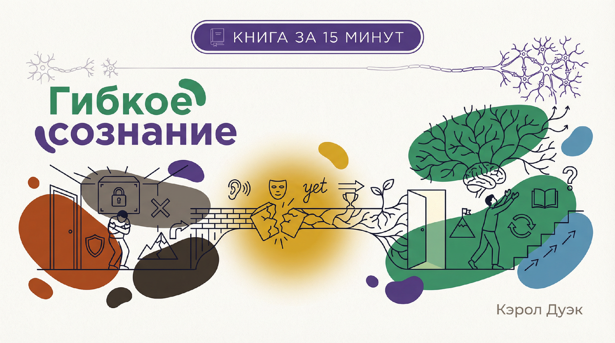 Почему одни люди растут, а другие застревают: разбор «Гибкого сознания» Кэрол Дуэк