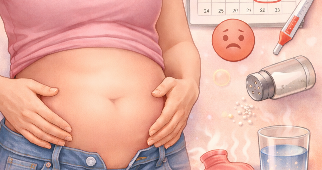 Вес растет перед месячными? Что происходит на самом деле и как это остановить?