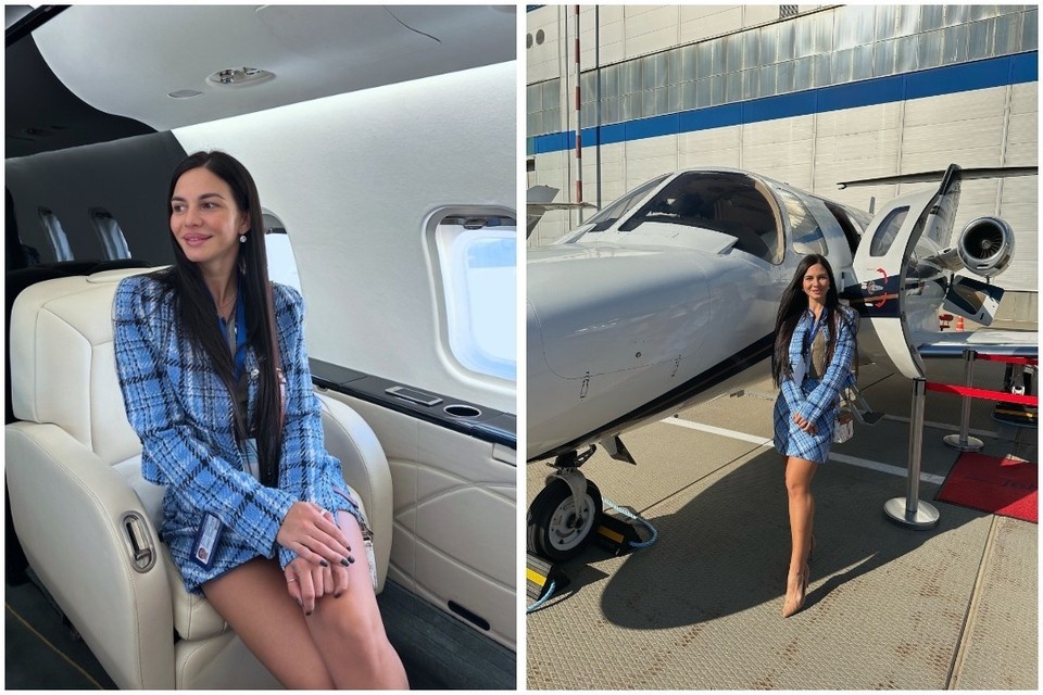    Недавно девушка вышла в полуфинал международного конкурса «Топ стюардесс - 2026». Фото: предоставлено Евгенией Михайловой