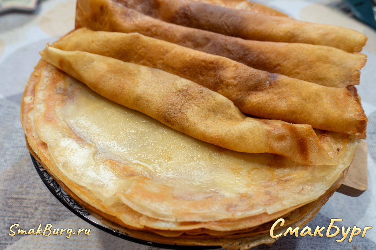 Простые и аппетитные овсяные блинчики без яиц - порадуют и взрослых, и детей!