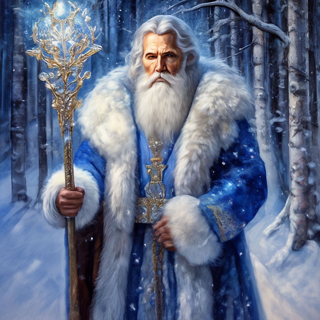 Славянский дед Мороз- Карачун, фотография из открытого интернета