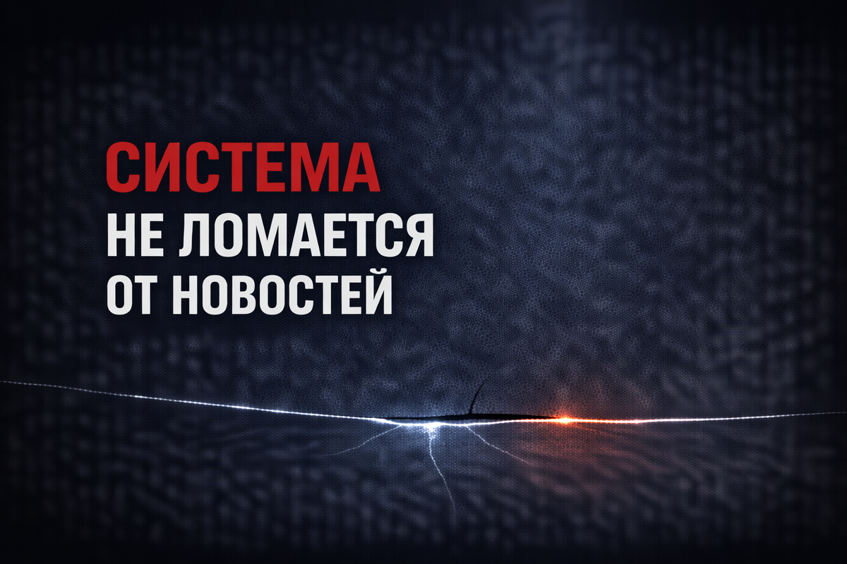 Одна новость и касса встала. Знакомо?