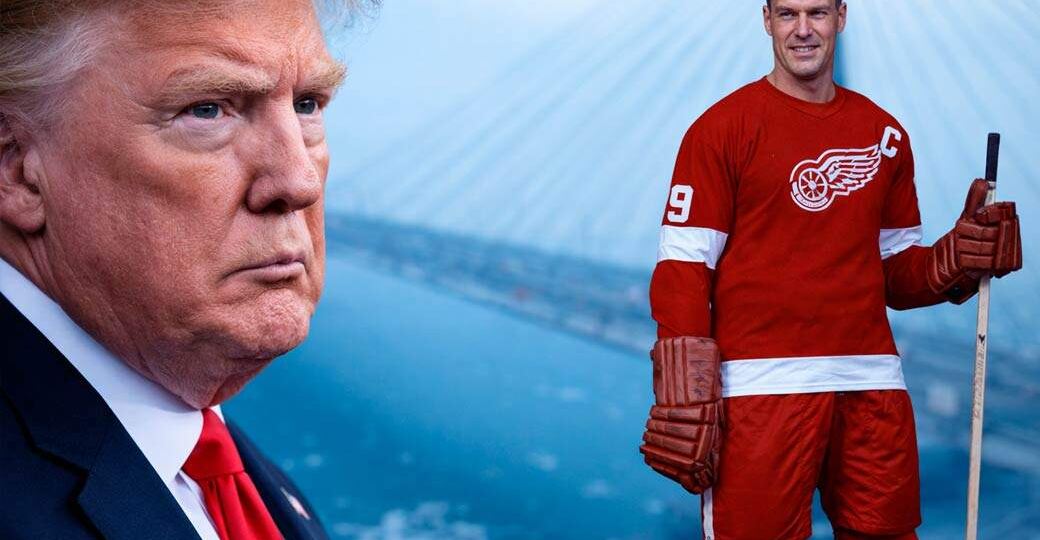 Трамп взял в заложники мост имени великого хоккеиста. Президент США шантажирует Канаду срывом запуска самой важной переправы Америки