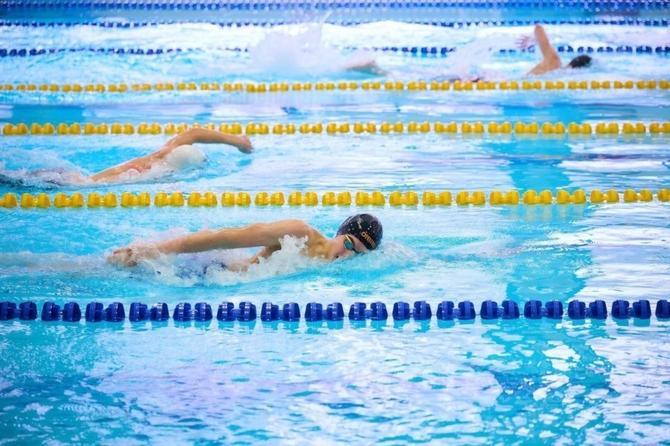    Сборная ДНР по плаванию вошла в число сильнейших на двух масштабных турнирах. Фото: ТГ/Ширшов