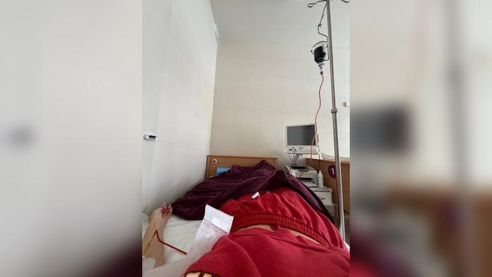 Анна Седокова оказалась в больнице. Фото © Telegram / Анна Седокова