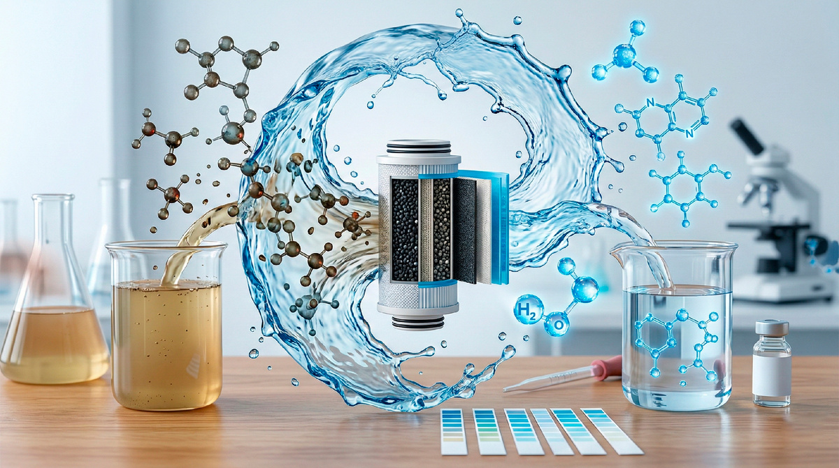 Цветность воды (желтизна): как определить причину и подобрать фильтр