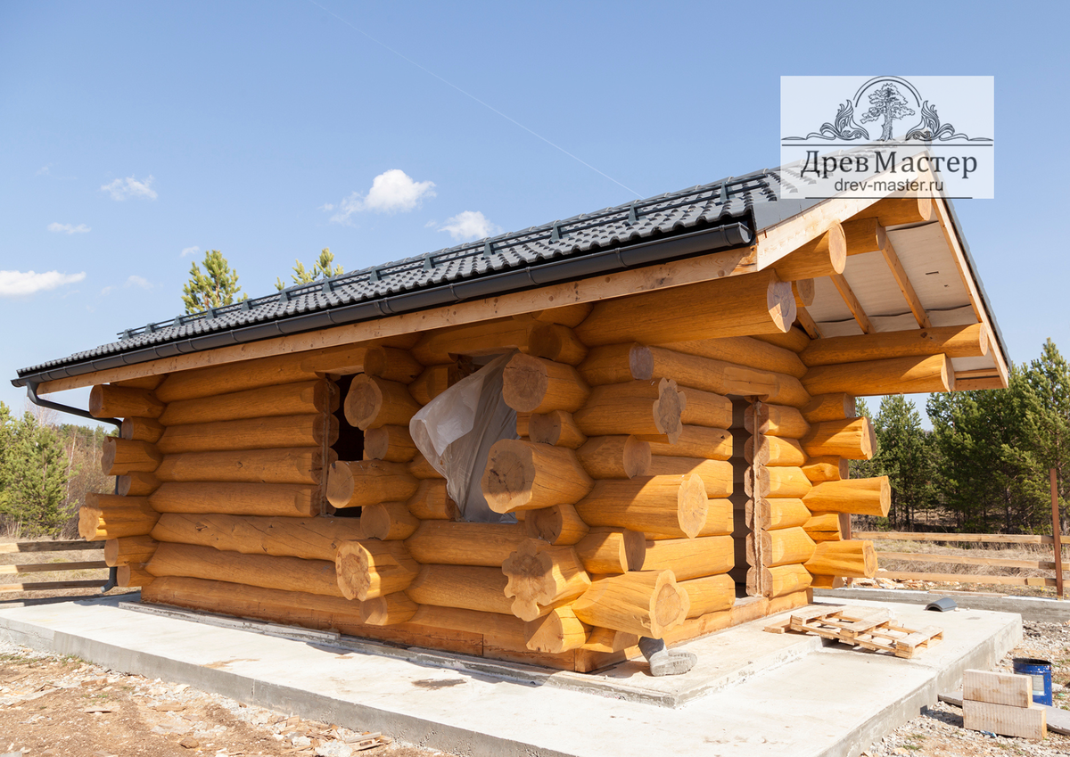 Сруб бани в наличии