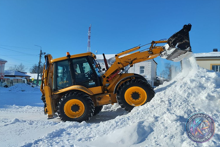 Внимание, снег! Жизнь города Киржач под белым покрывалом
