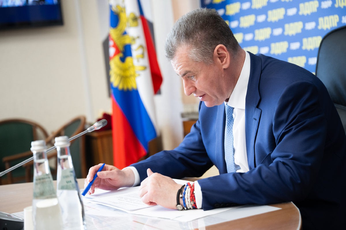 Председатель ЛДПР Леонид Слуцкий