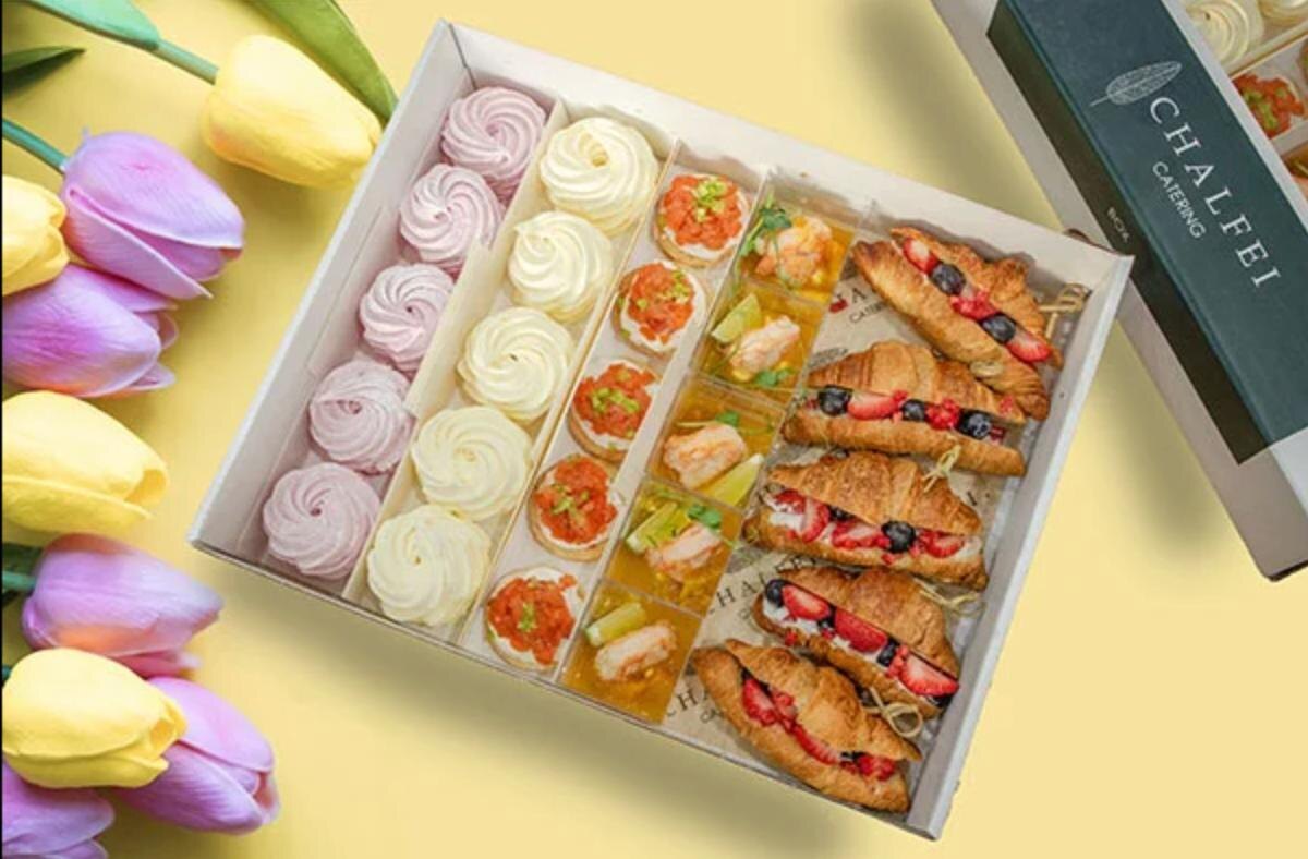 Вкусный бокс от Chalfei Catering