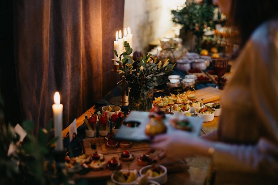 Фото с фуршета от Chalfei Catering