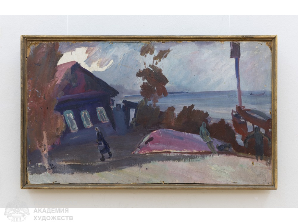 Фрагмент экспозиции «От ощущений к истине» Николая Тужилина в залах РАХ (Москва, Пречистенка, 21). Фото: Виктор Берёзкин, пресс-служба РАХ. 2026