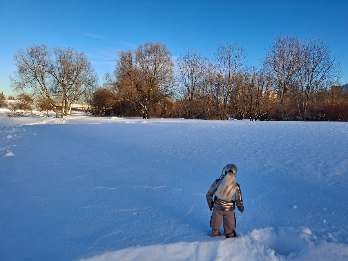 Ну у вас, ребята, и залежи снега...