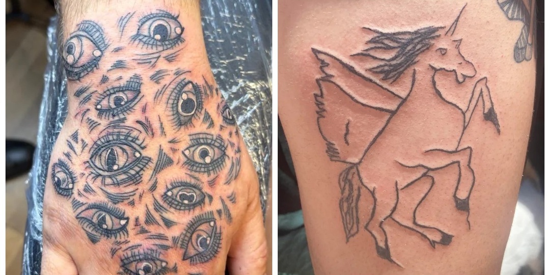 18 примеров работ мастеров тату-салона «Авось», после которых хочется оставить своё тело в покое