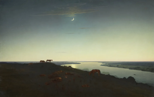 Архип Куинджи. Ночное. 1905–1908 / Фотография с официального сайта Государственного Русского музея
