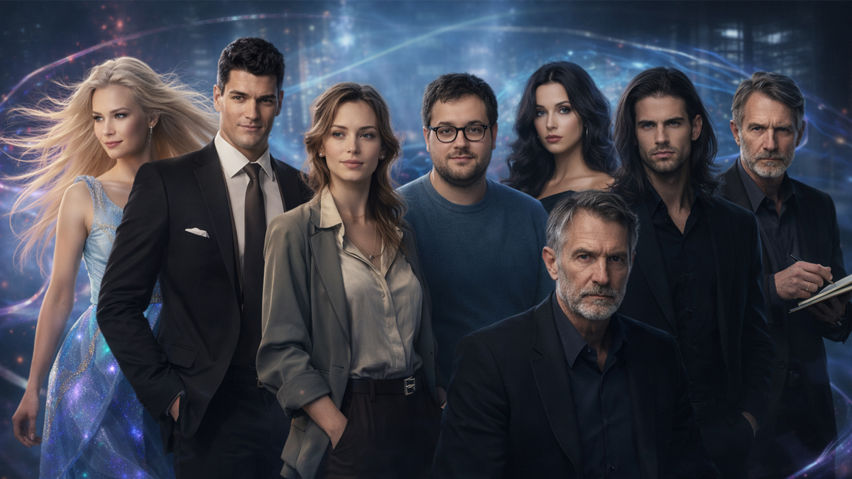 Иллюстрация для романа-цикла «Синтетическая утопия: за гранью кода»