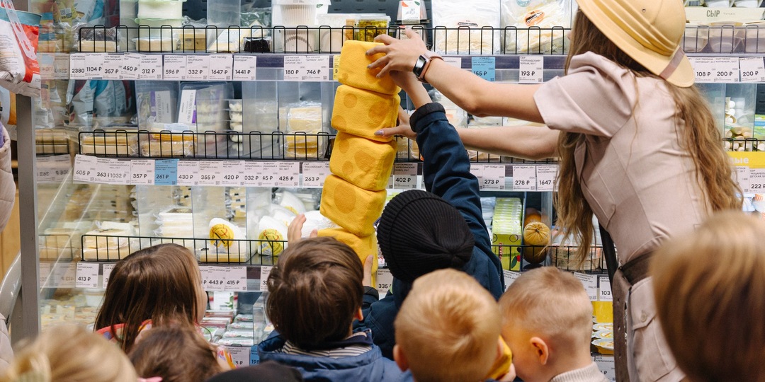 «ВкусВилл» запустил игровые экскурсии по магазинам для детей