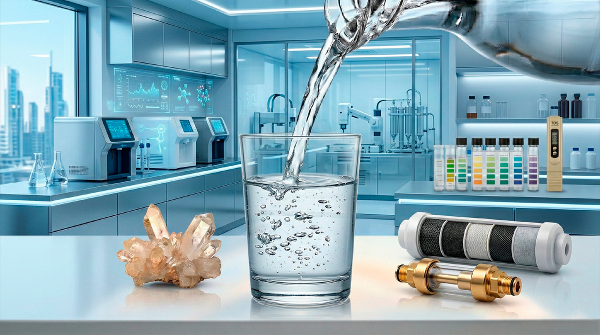 Кальций в воде из скважины/колодца: норма, анализ и способы очистки