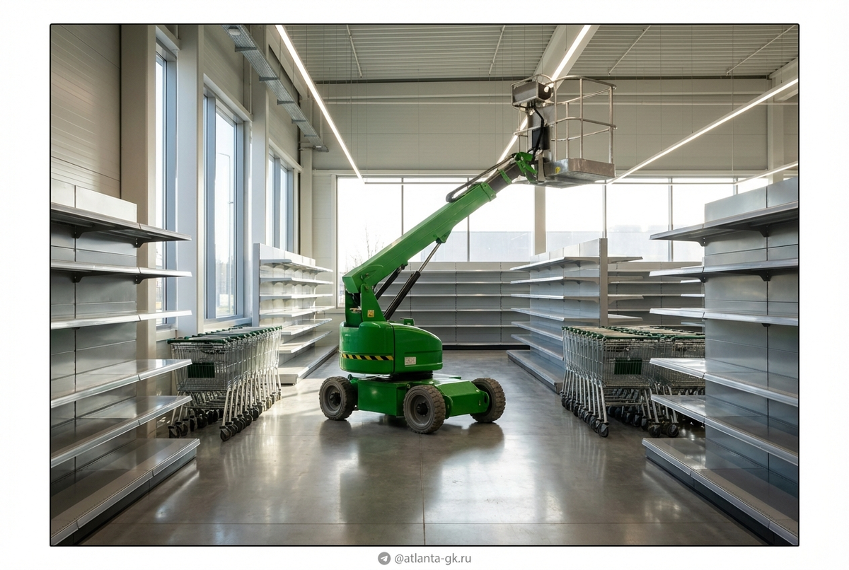    Электрический подъемник - идеальный выбор для закрытых помещений Atlanta-gk