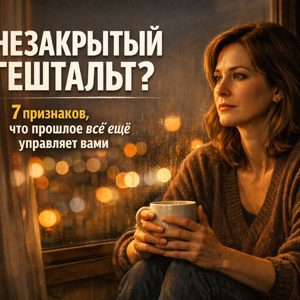 НЕзакрытый гештальт