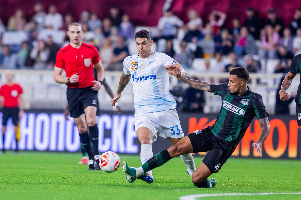     Спарринг «Зенита» с «Краснодаром» / Фото: ФК «Зенит»